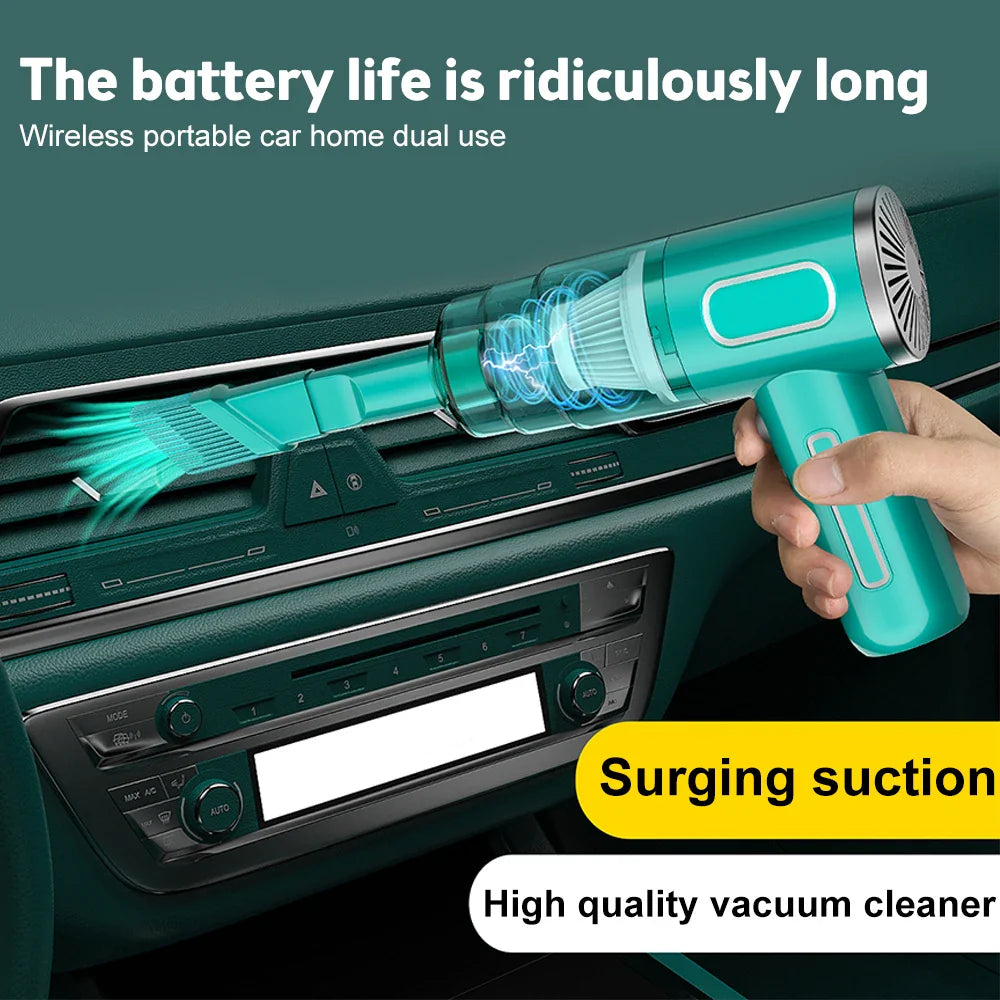 Wireless Car Vacuum Cleaner (Strong Suction)