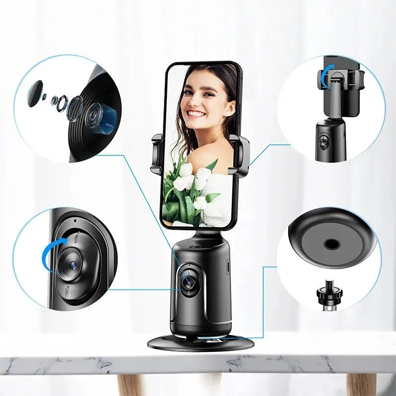 360 Auto Face Tracking Smart Phone Holder